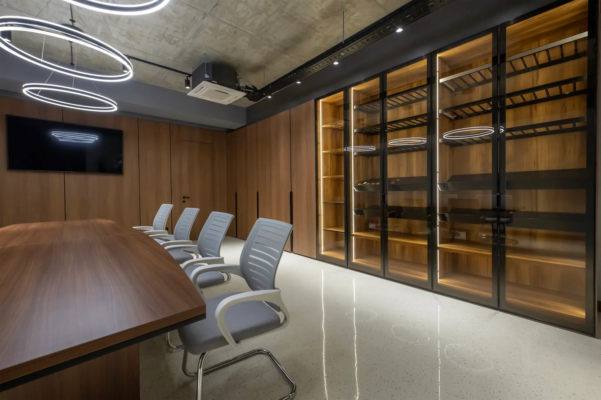 Office boardroom furniture — custom furniture by Kencho Group, Tbilisi