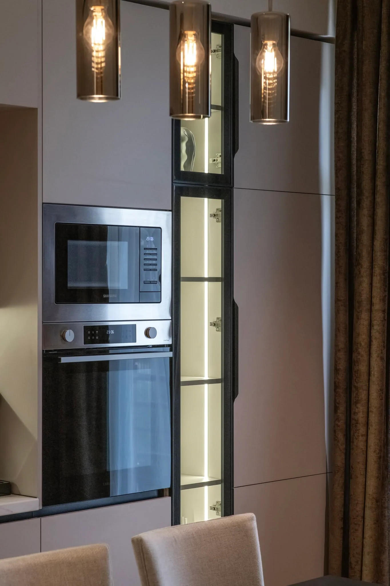 Built in oven column — custom furniture by Kencho Group, Tbilisi